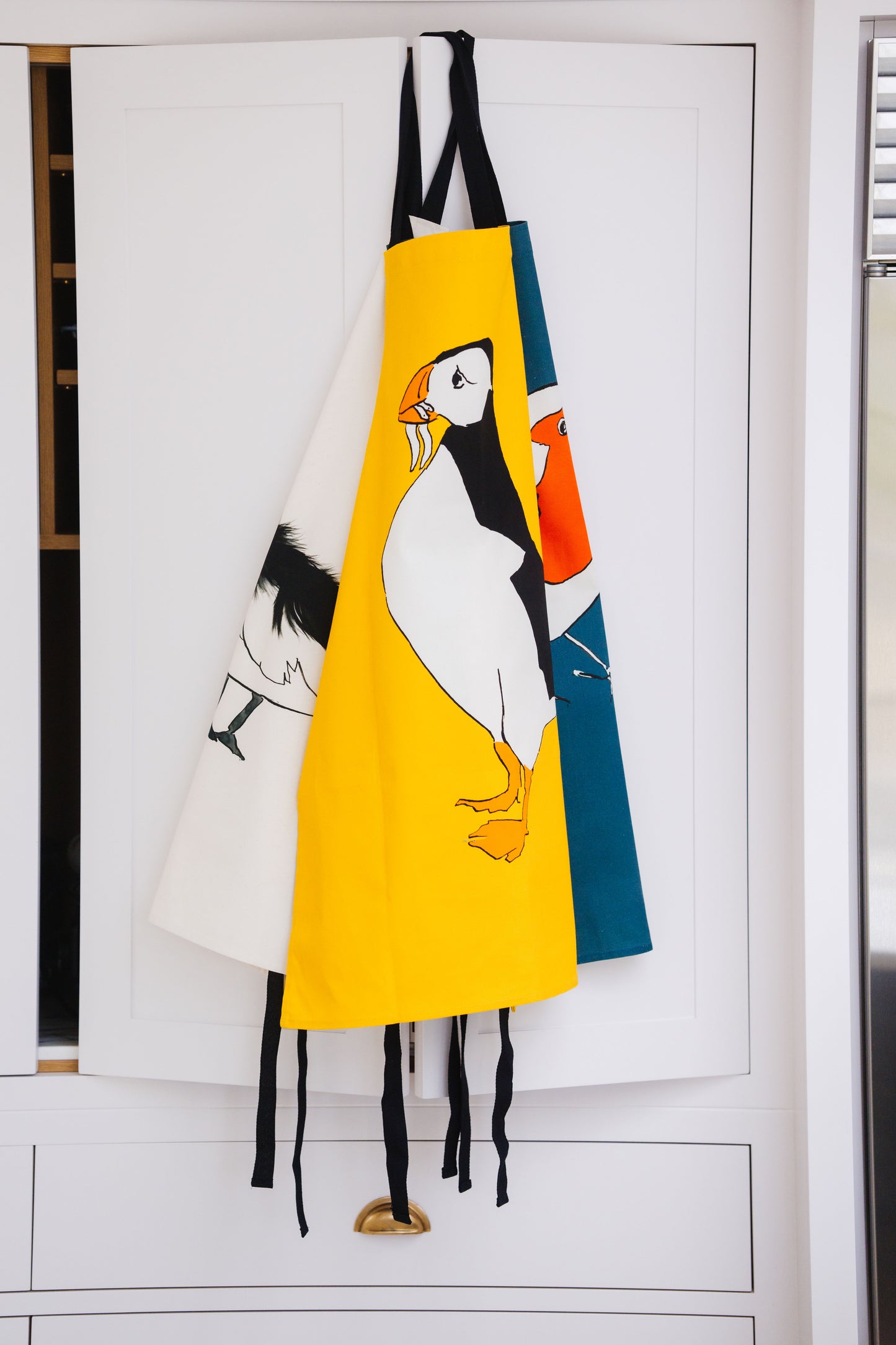 Puffin Yellow Apron