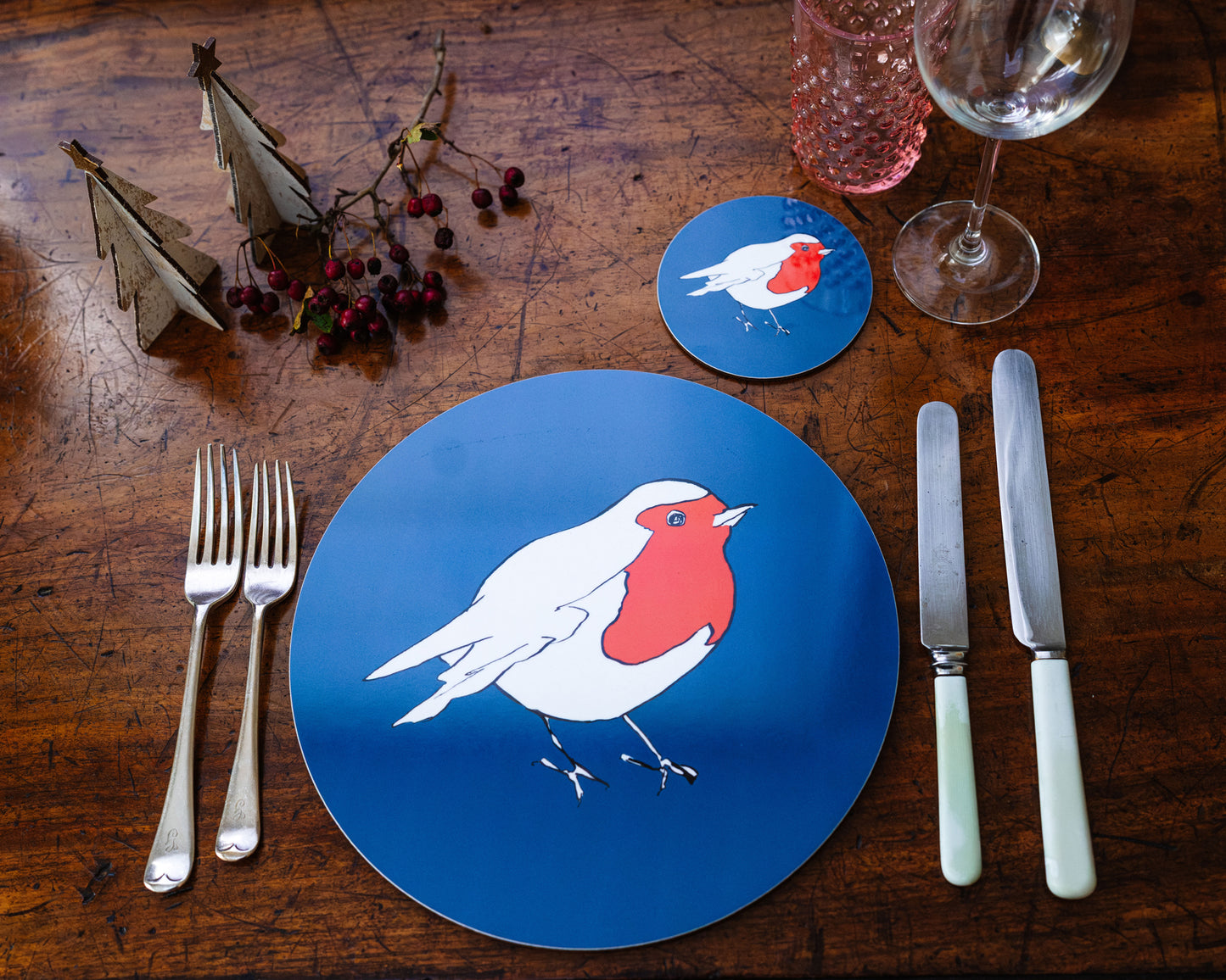 Robin Placemat & Coaster