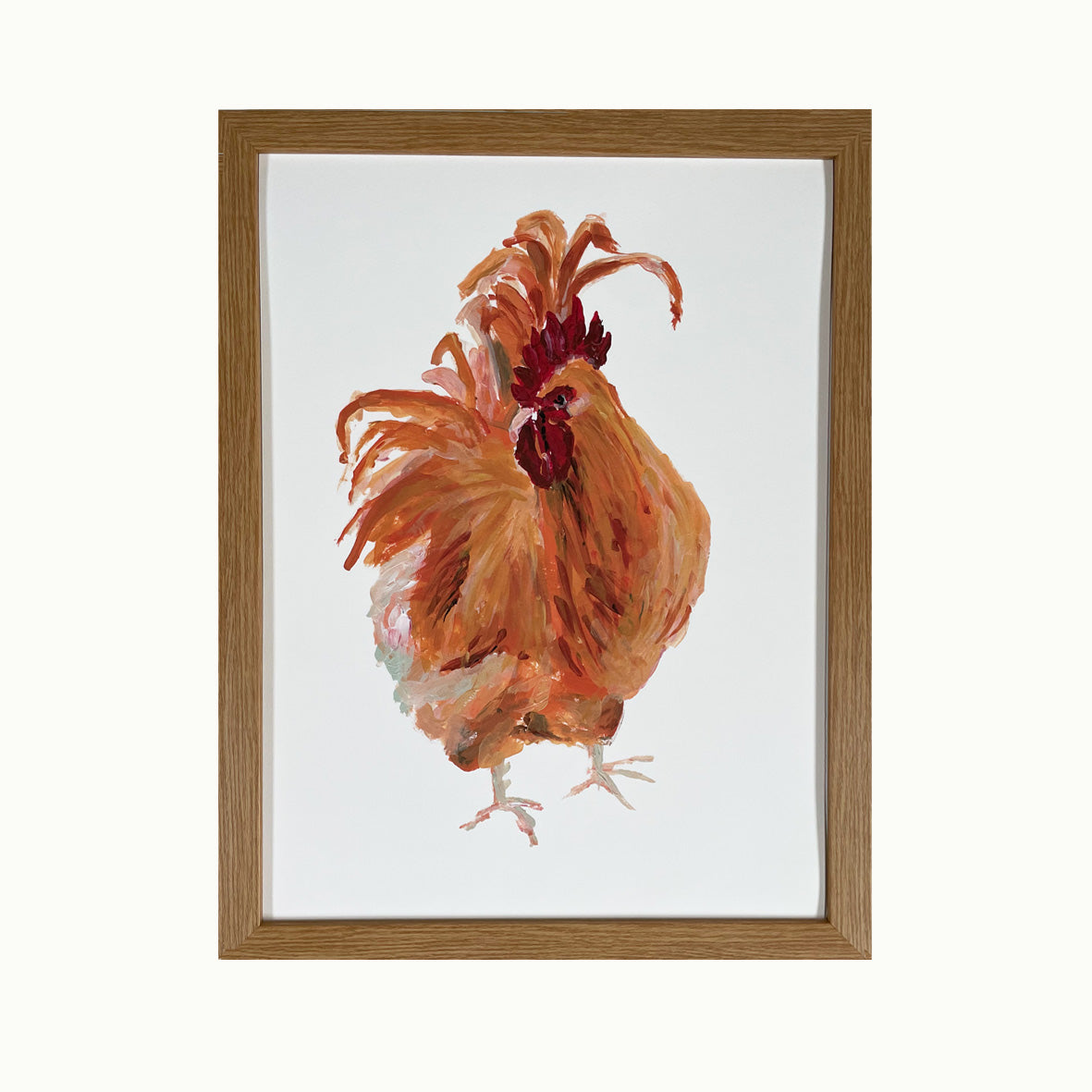 Buff Orpington Acrylic Giclée Print
