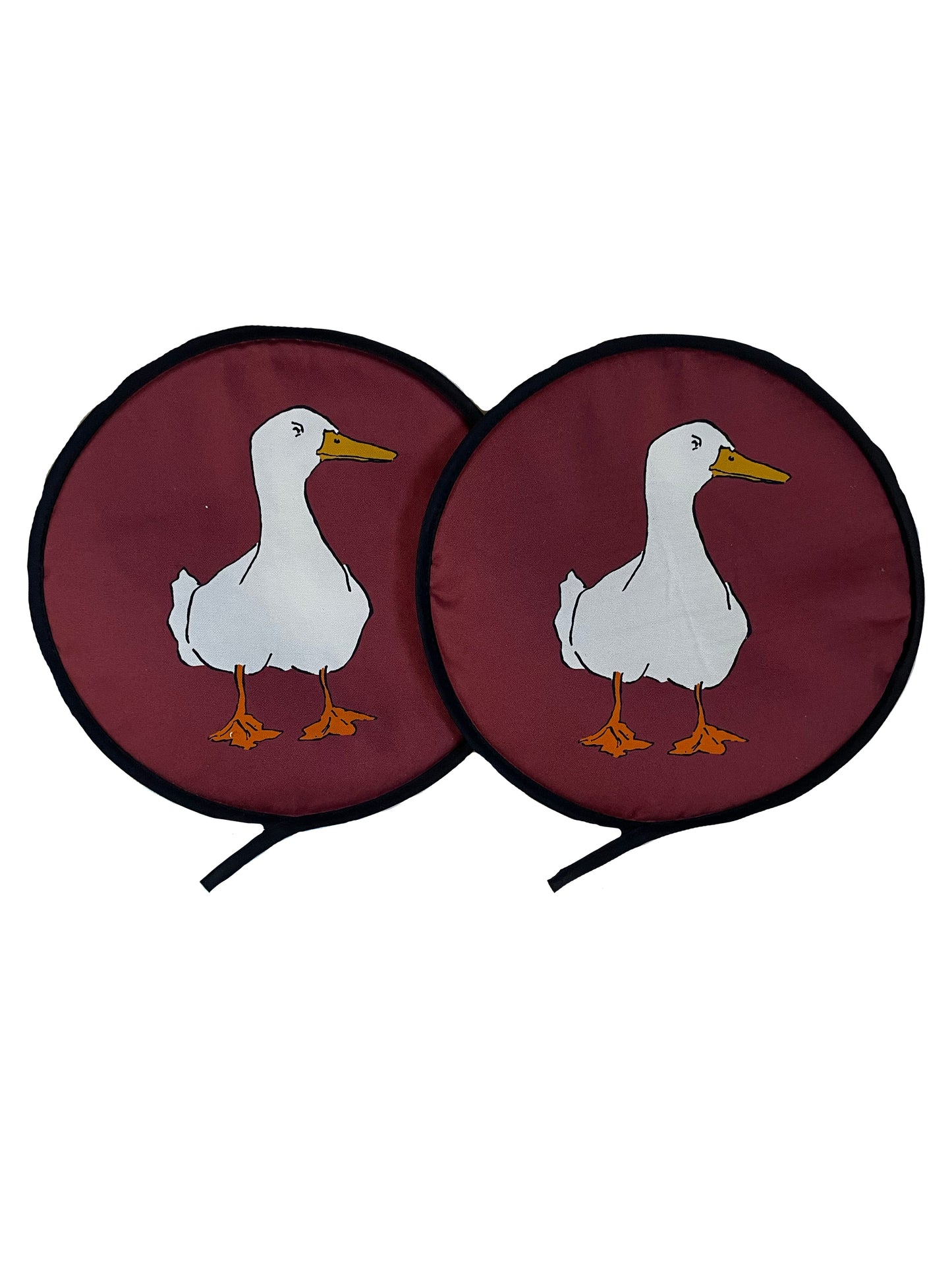 Duck Burgundy Aga Chef Pads