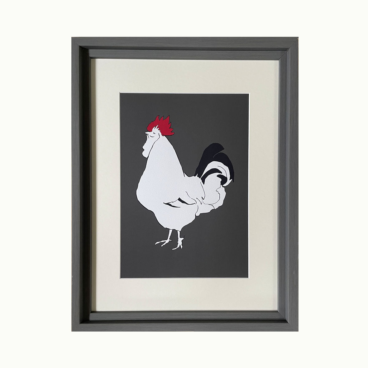 Grey Hen Giclée Print