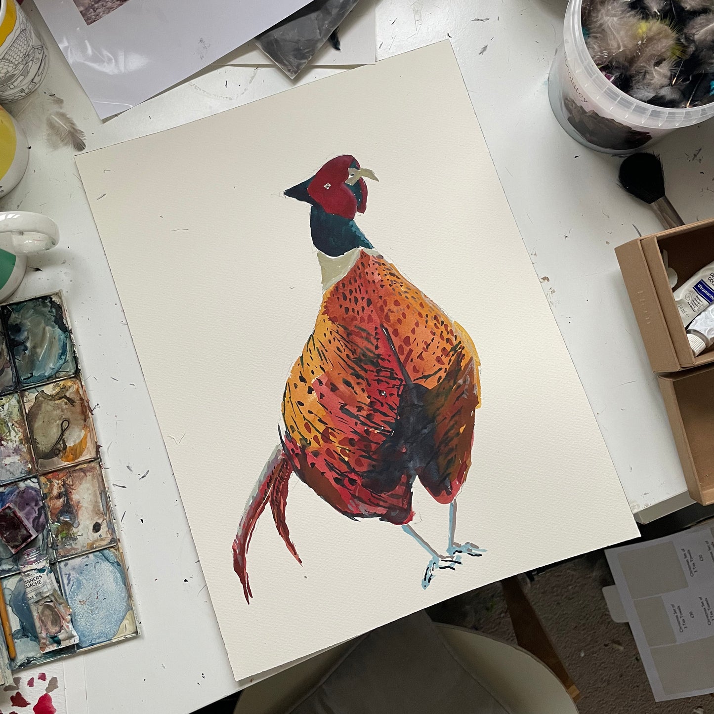 Pheasant Original Watercolour