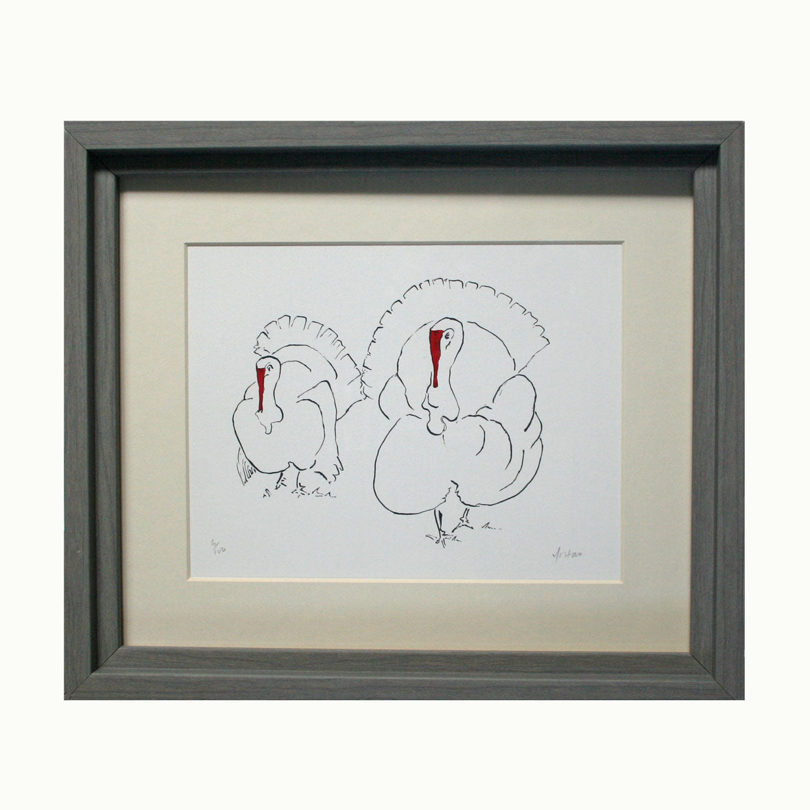 Gobble Gobble Turkey Print