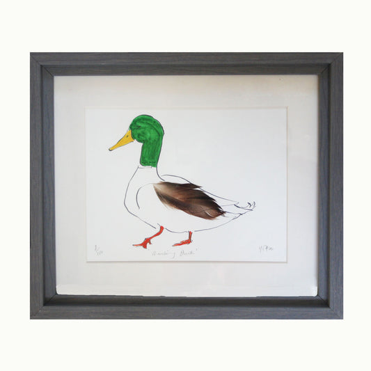Marching Duck Print