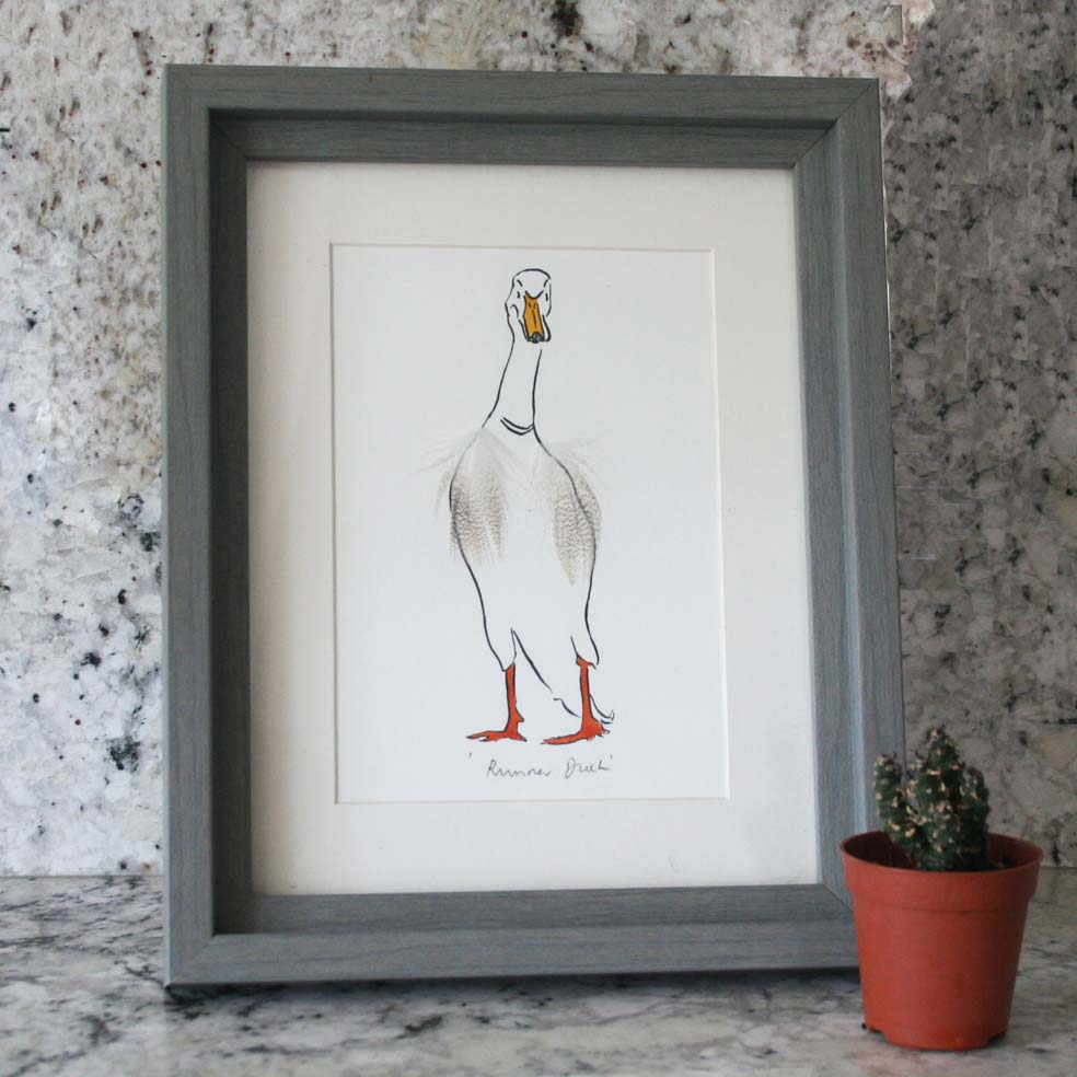 Runner Duck Mini Print