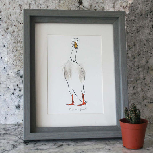 Runner Duck Mini Print