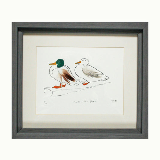 Mr & Mrs Duck Print