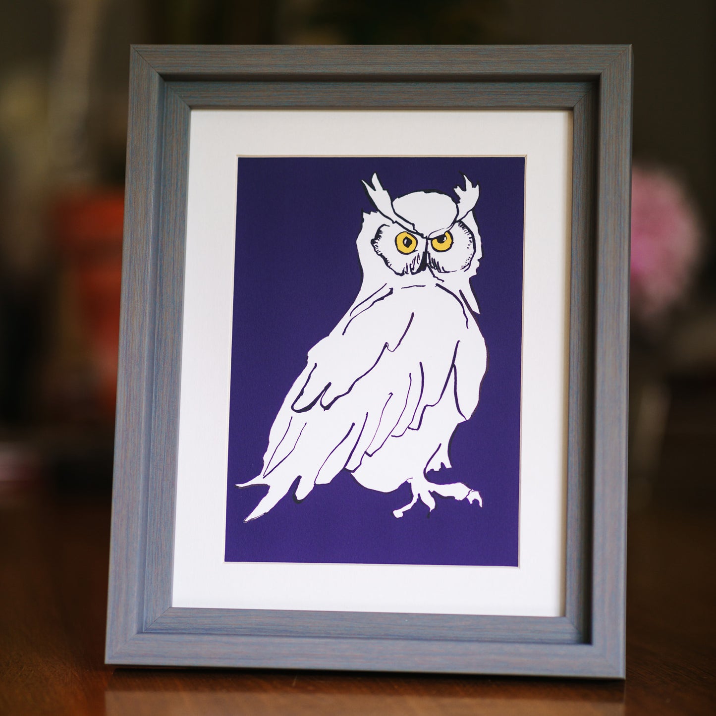 Owl Giclee Mini Print