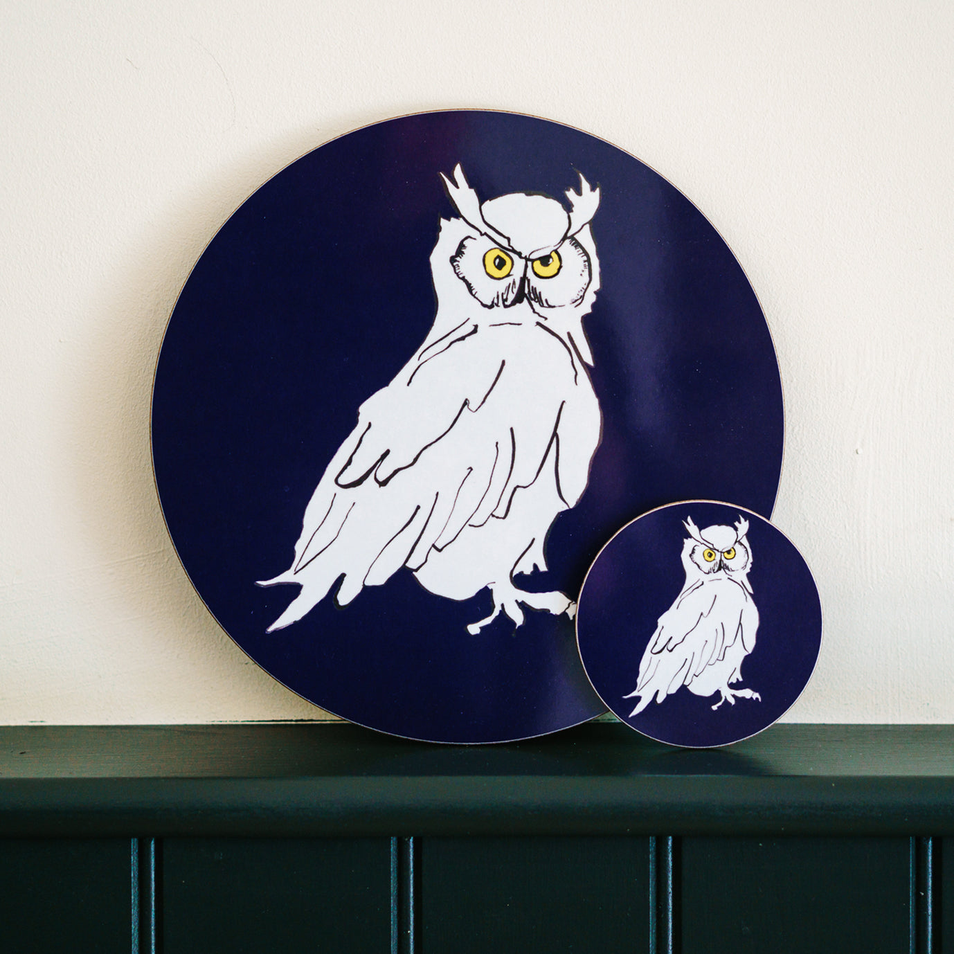 Owl Placemat & Coaster