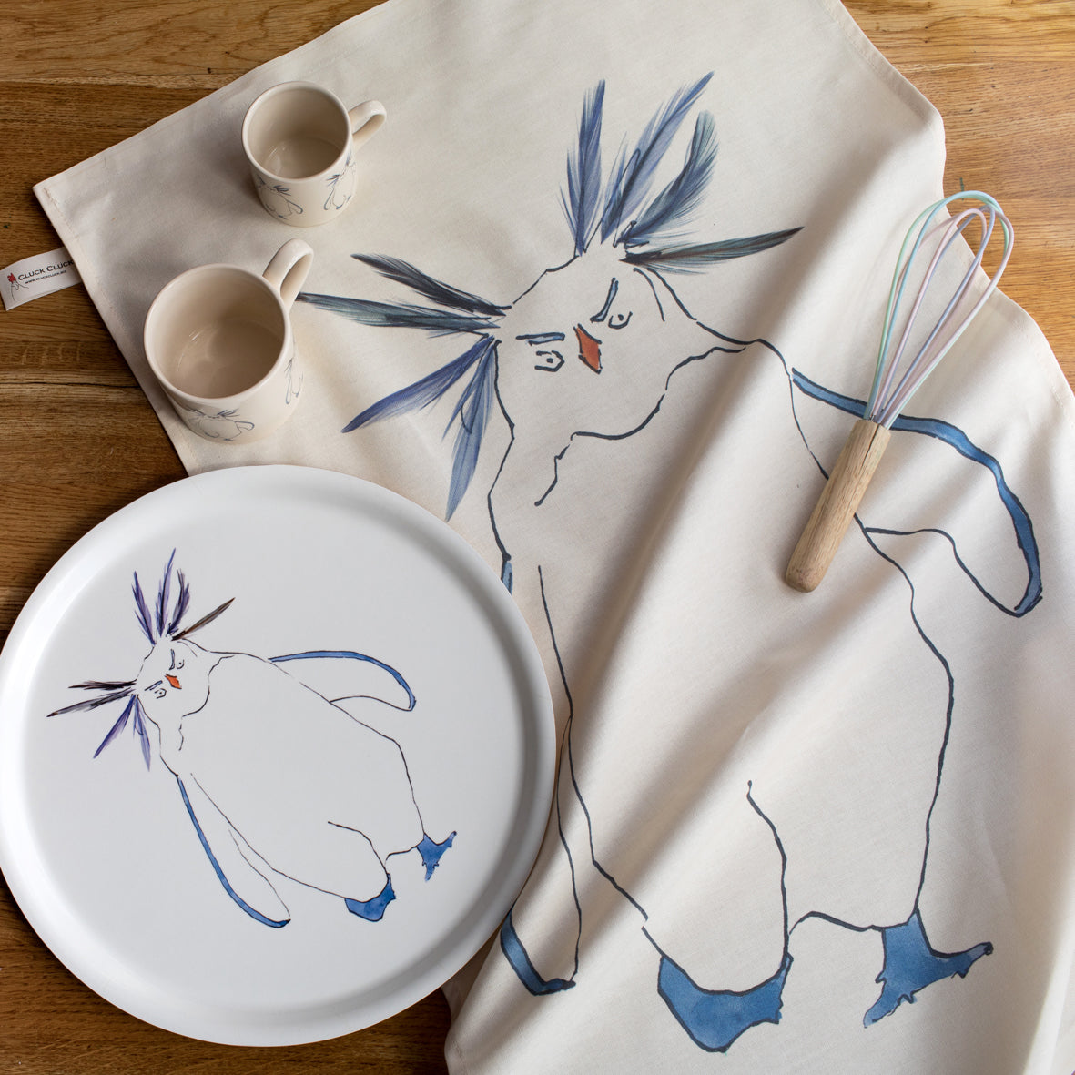 Cream Tea Towels