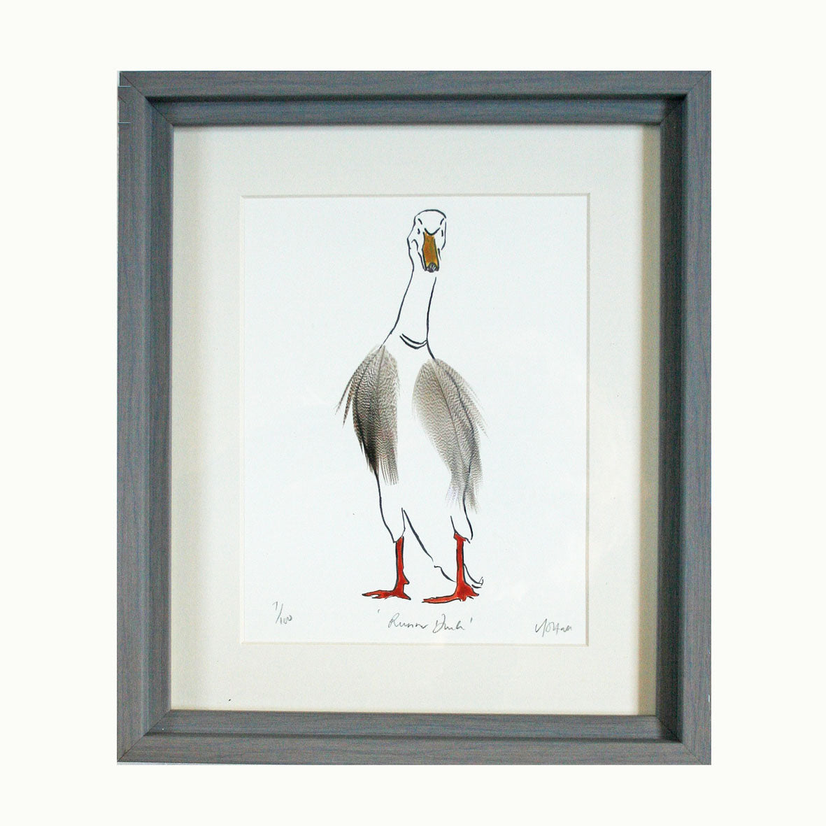 Runner Duck Print