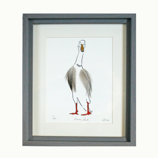 Runner Duck Print