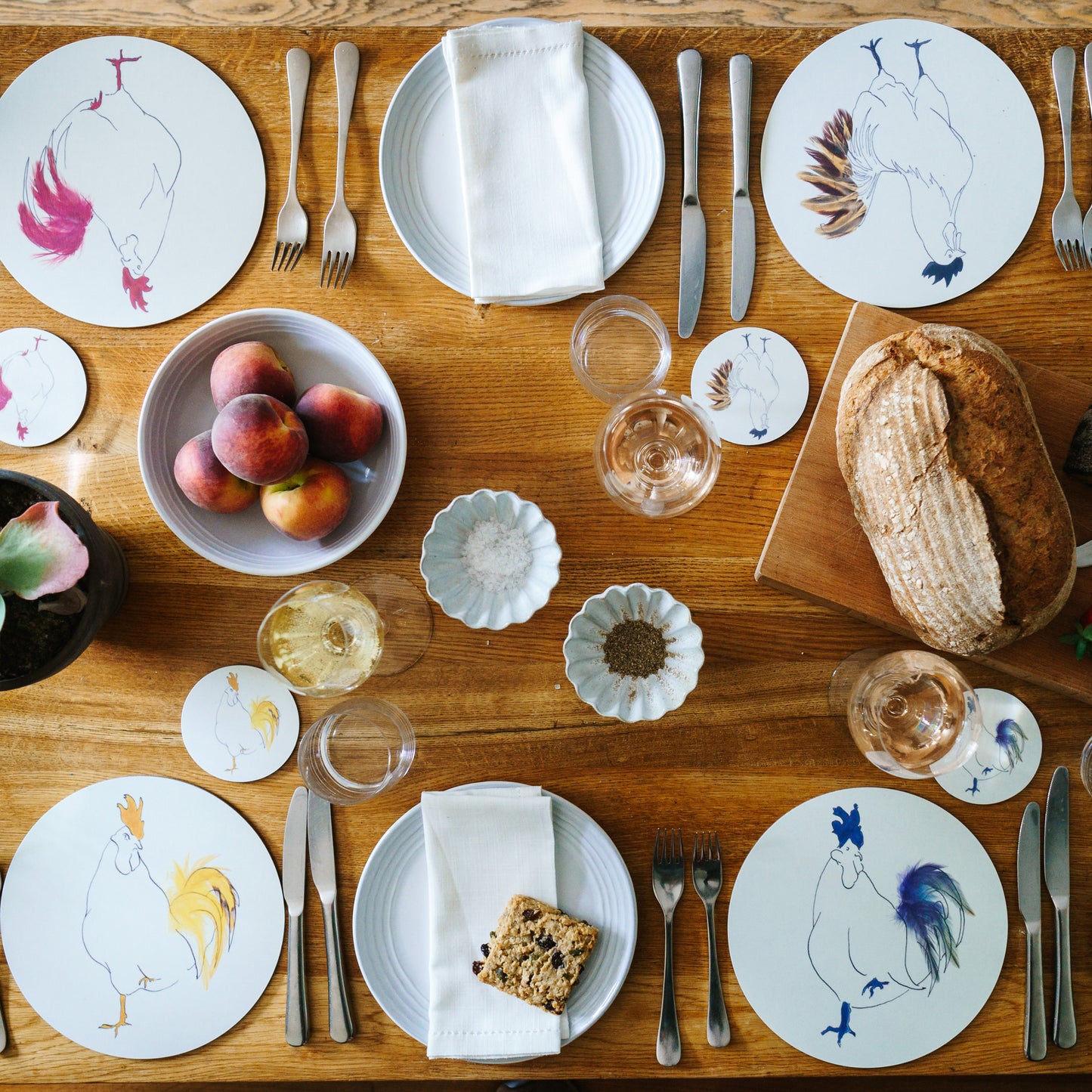 Chicken Placemats & Coasters