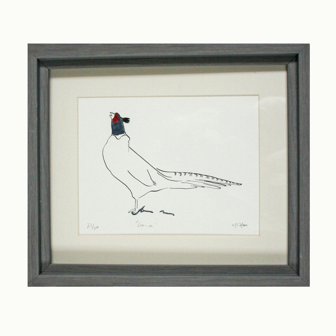 Coo-ee Pheasant Print