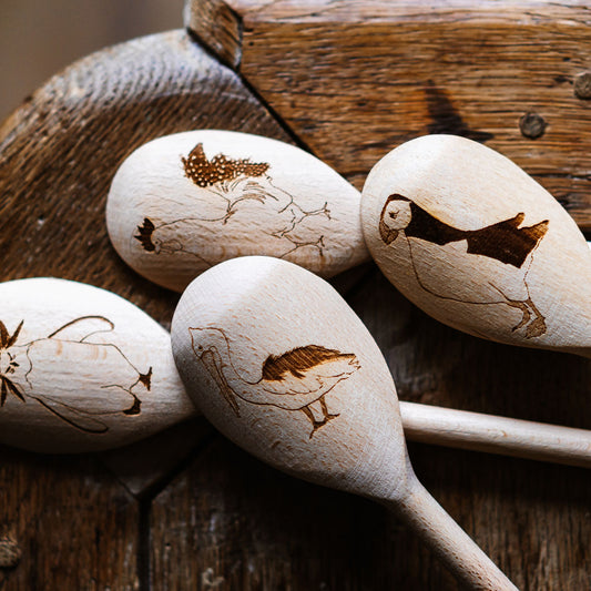 Edward Cockerel Wooden Spoon