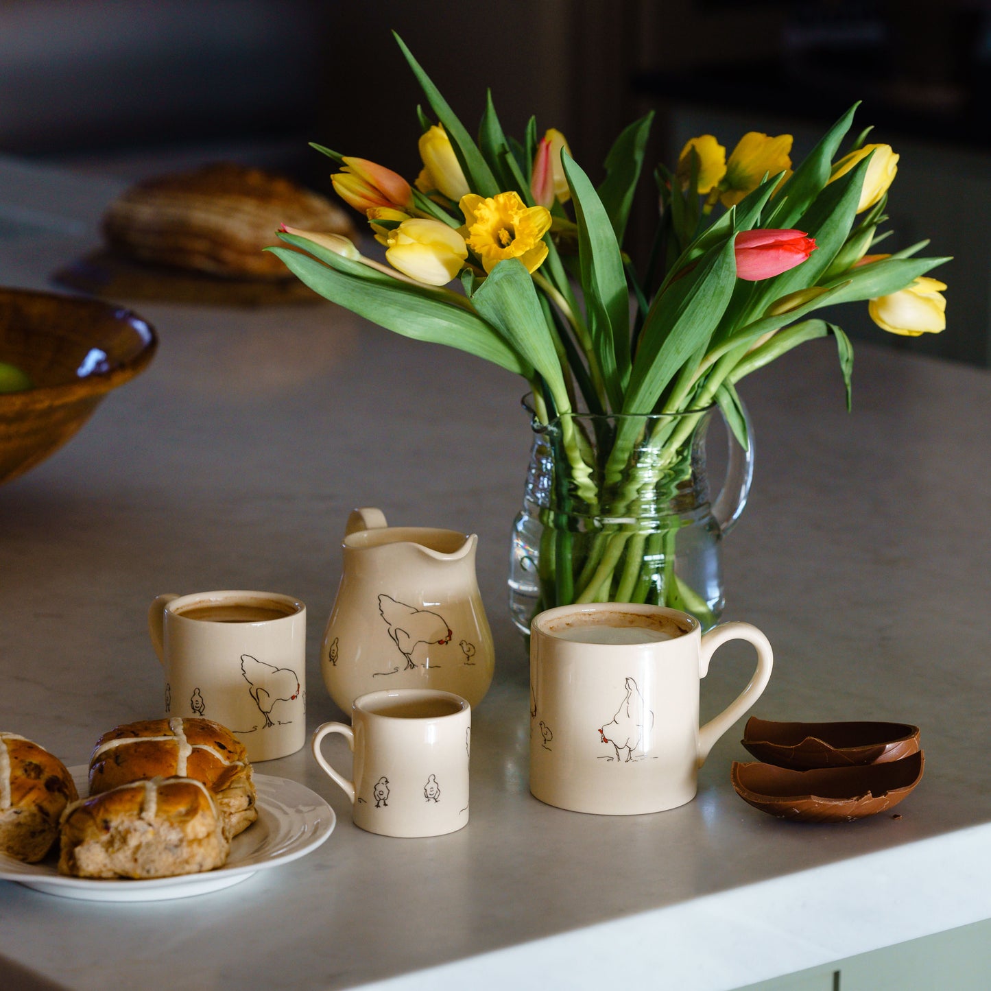 Large Chicken Mug