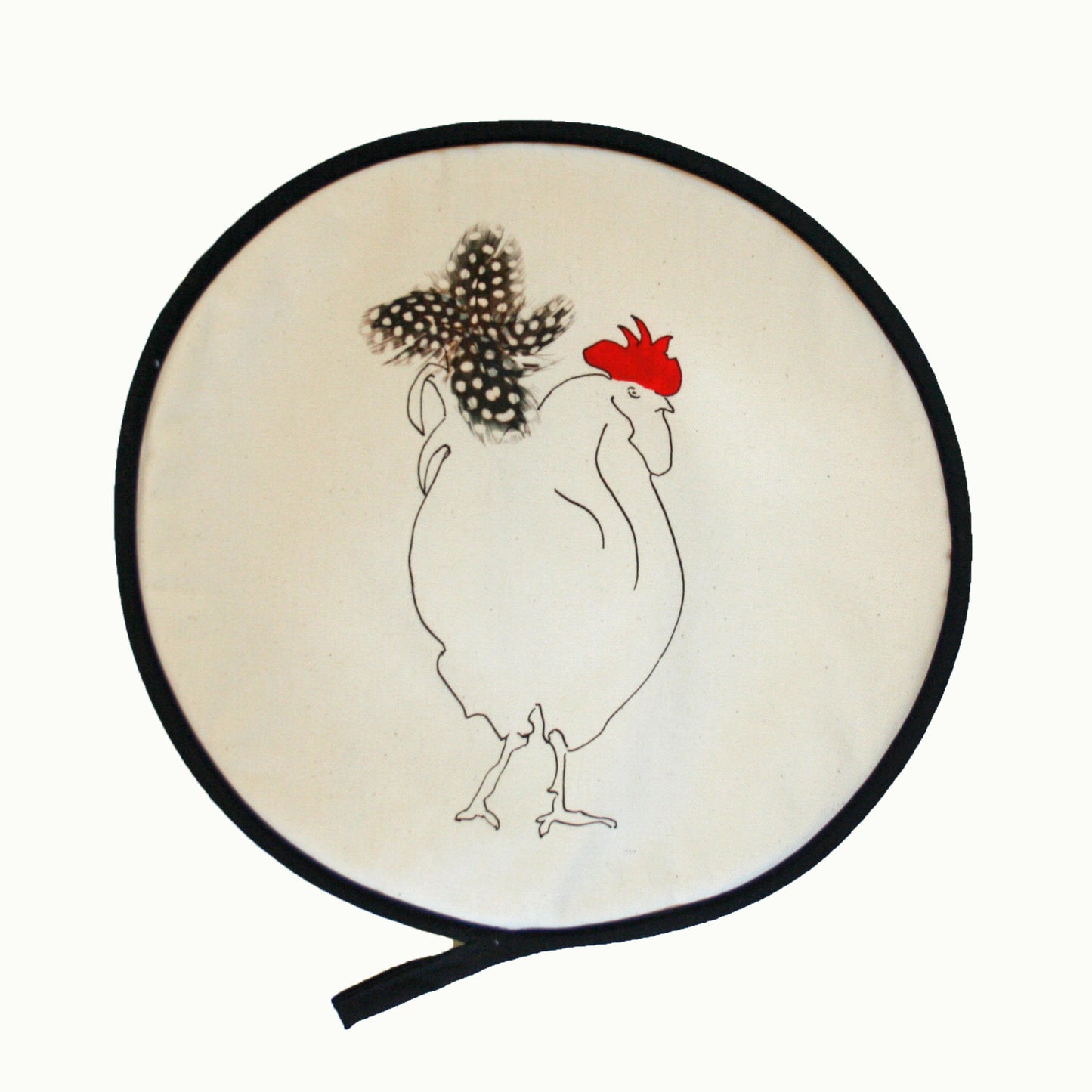 SALE Cockerel Herk Circular Aga Pads