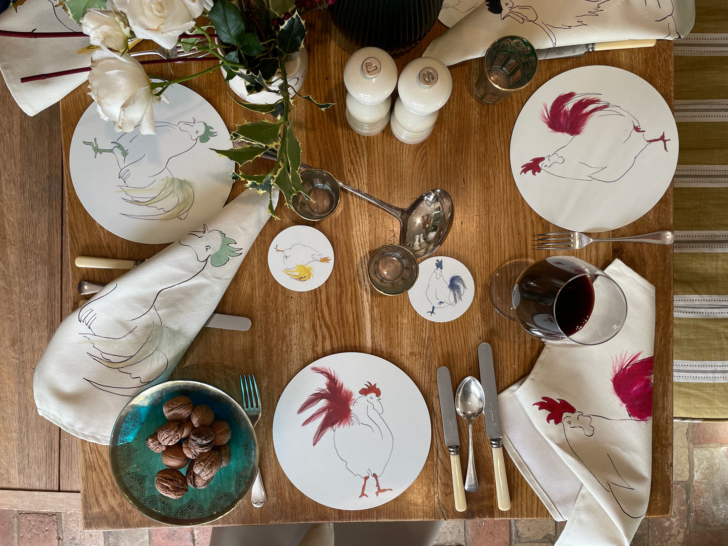Napkins set of 6