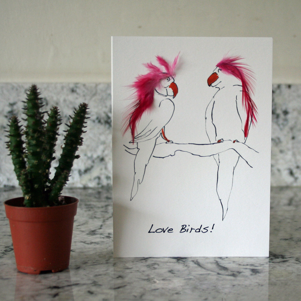 Valentine Love Birds Cards