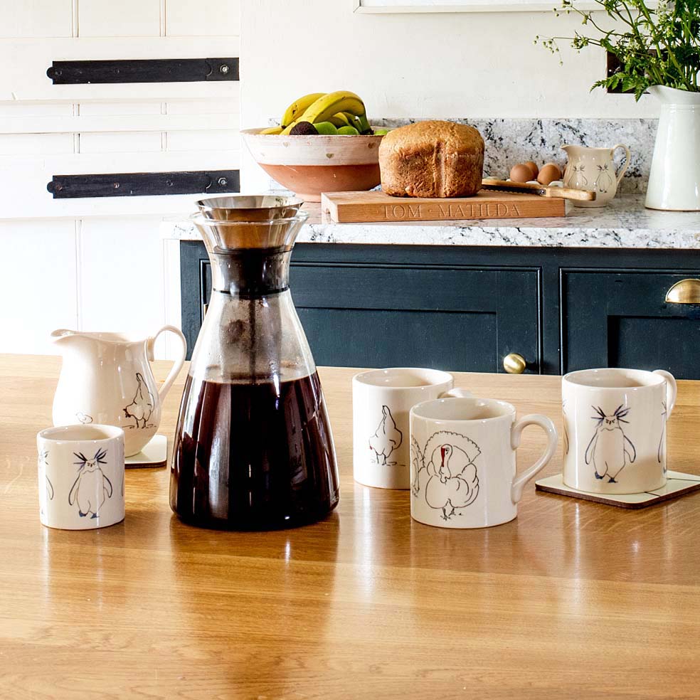 Rockhopper Penguin Mugs