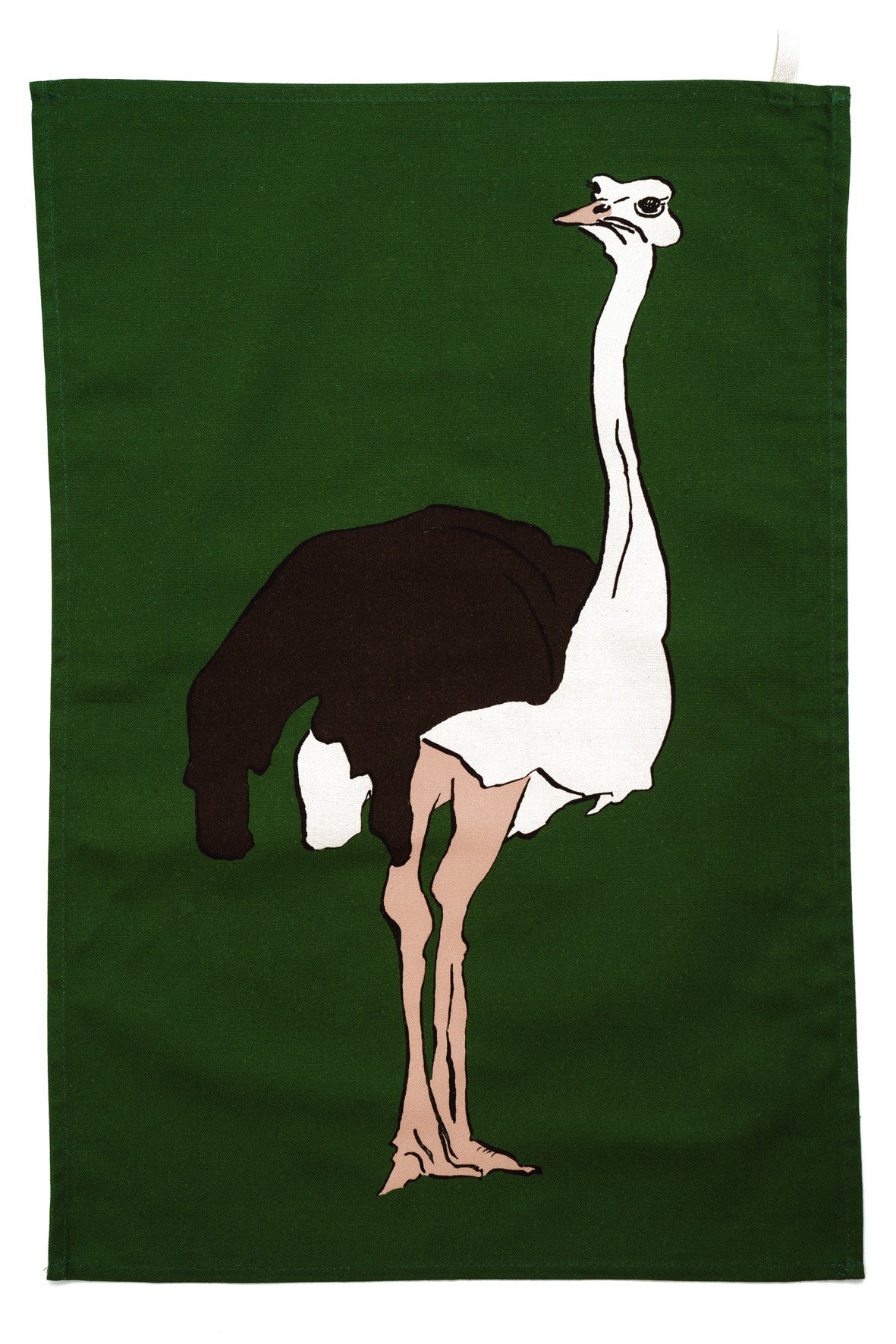 Ostrich Tea Towel