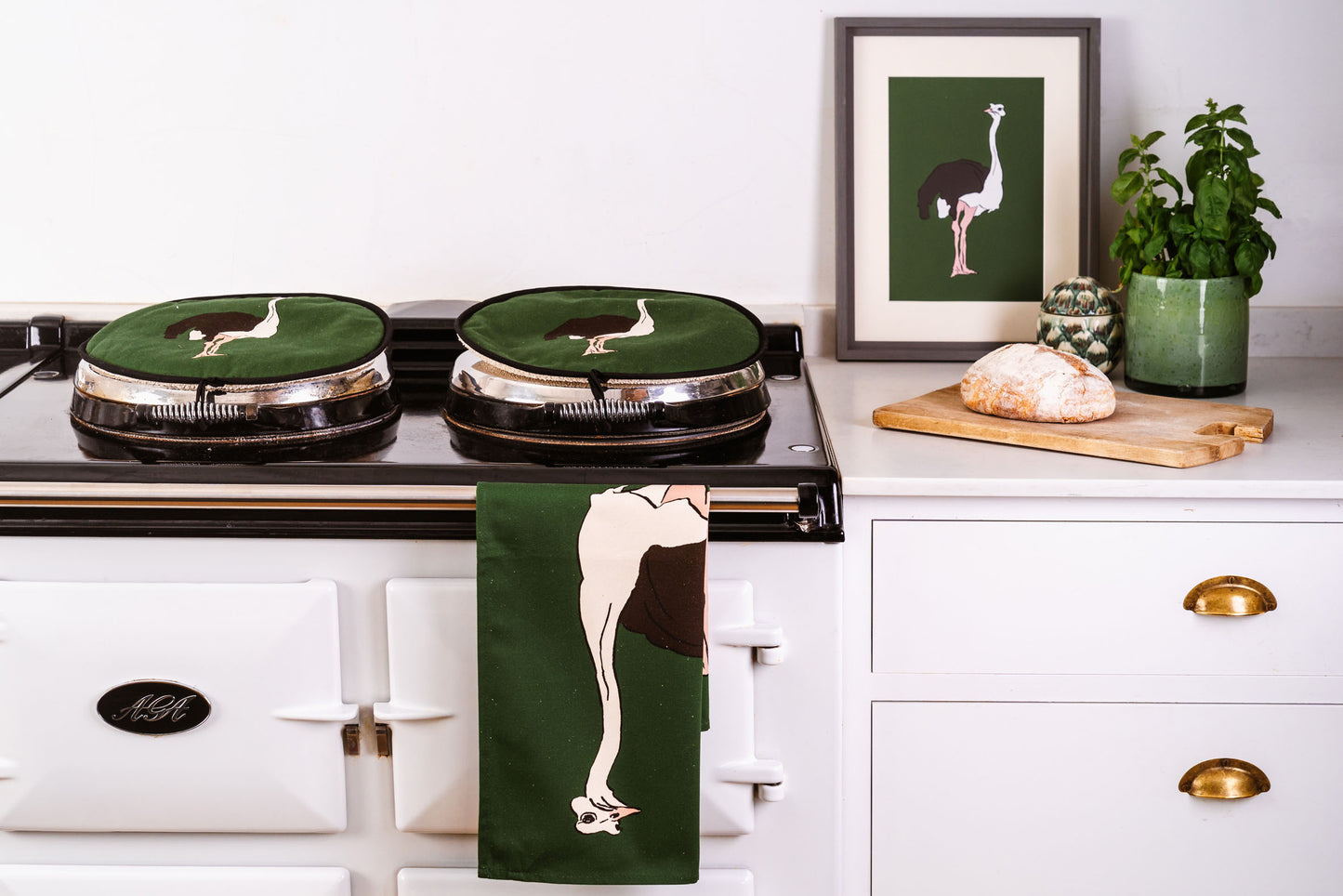 Ostrich Giclée Print