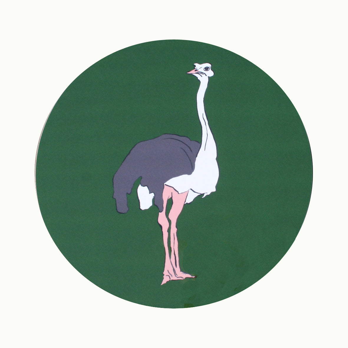 Ostrich Placemat & Coaster