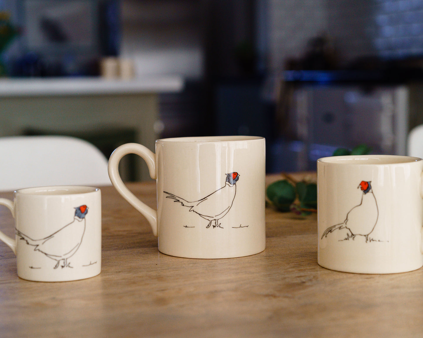 Pheasant Espresso cups