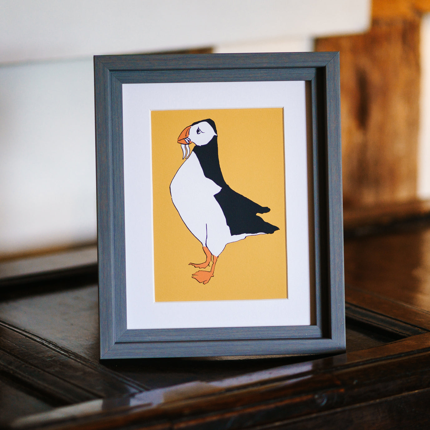 Puffin Giclee Mini Print