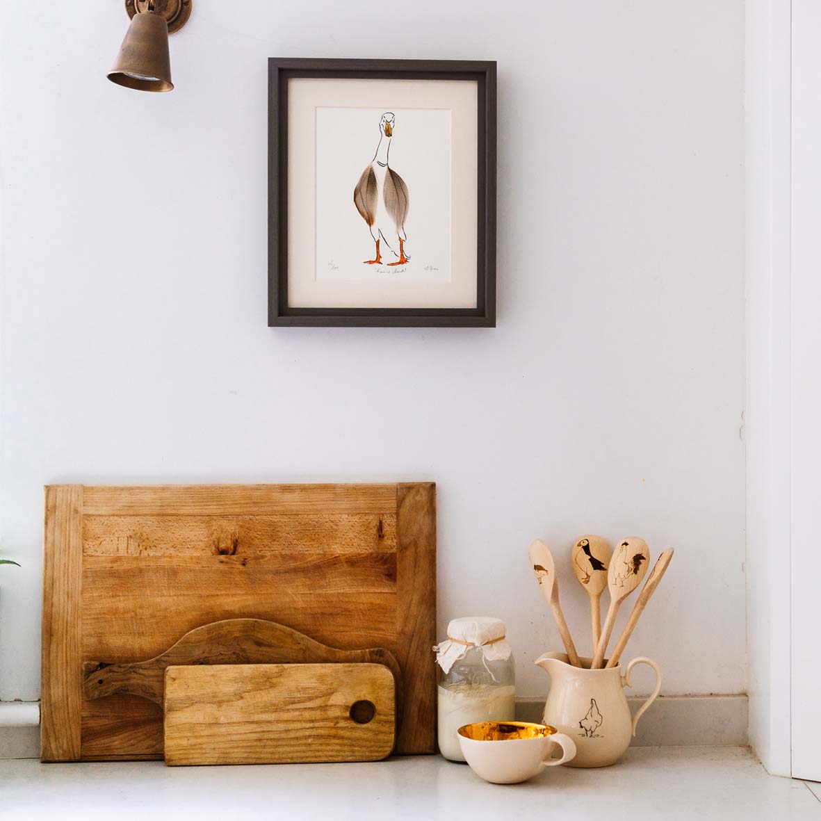 Runner Duck Print