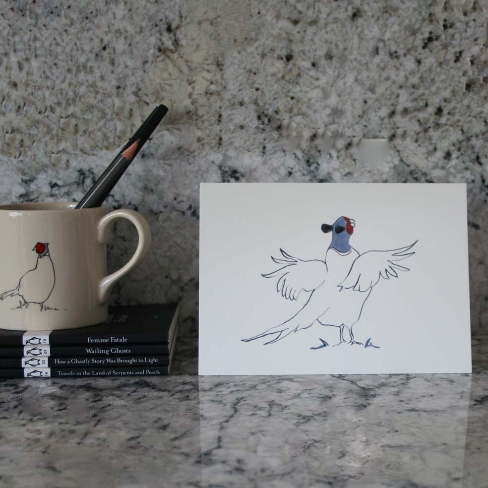 Pheasant Set of 6 cards in a Gift Box