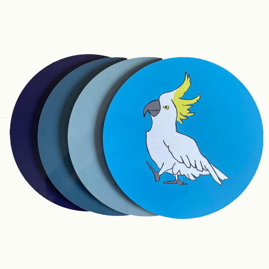Set of 4 Colourful Placemats