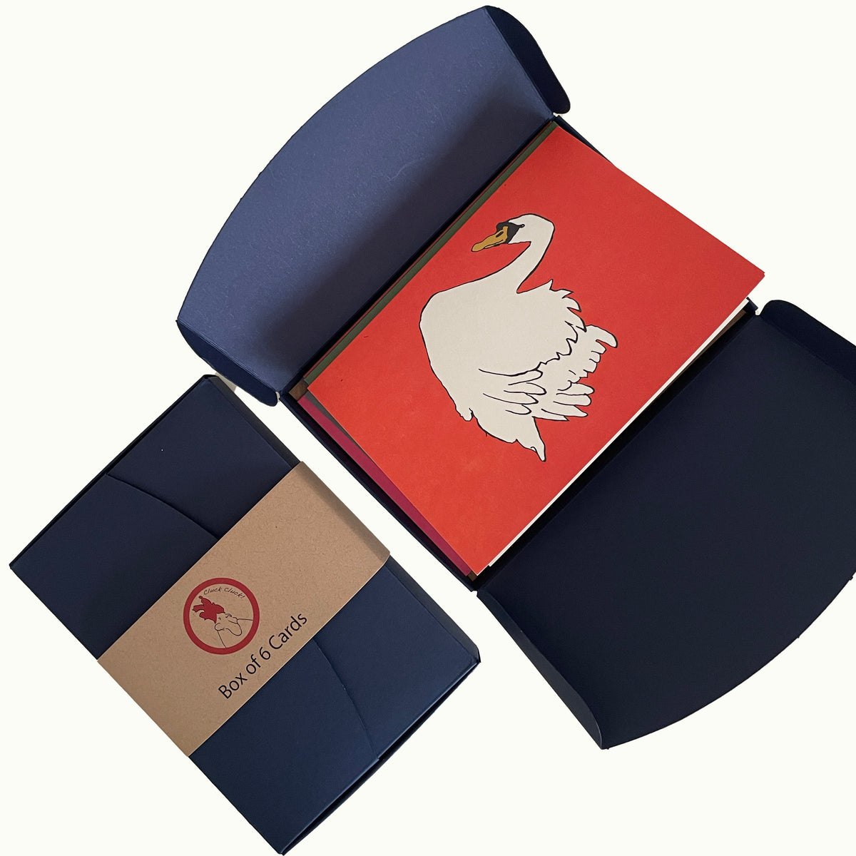 Card Box Set of 6 different cards
