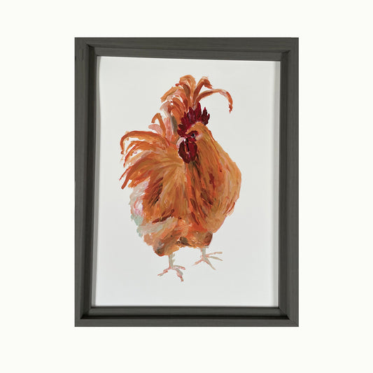 Buff Orpington Acrylic Giclée Print