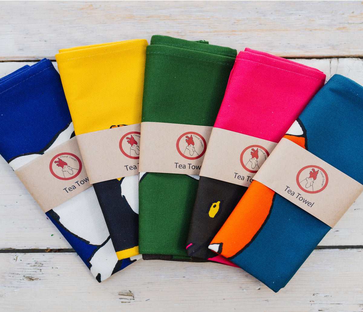 Colour Tea Towels