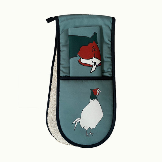 Oven Glove & Tea Towel Set