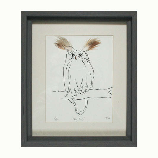 Owl Print 'Big Ears'