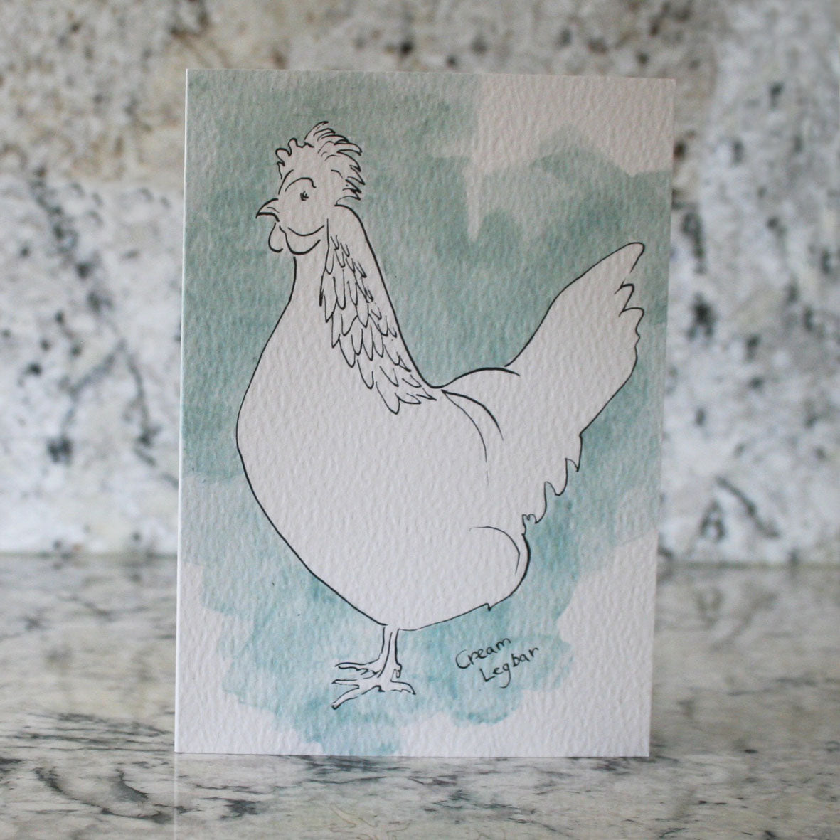 Box Set of 8 Hens Cards