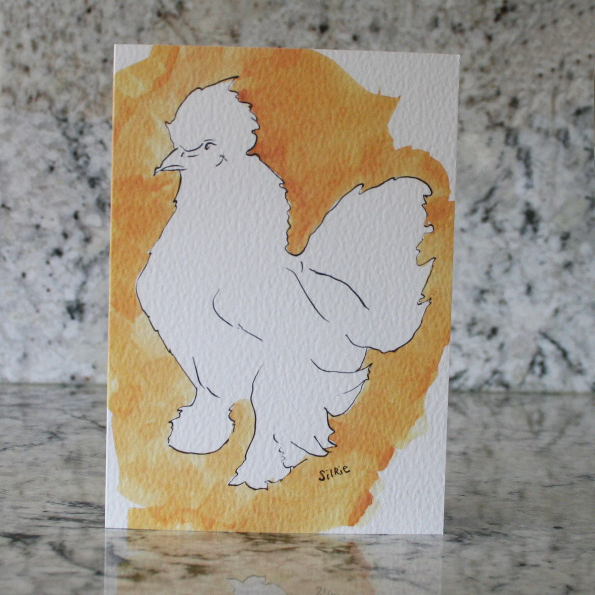 Box Set of 8 Hens Cards