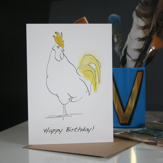 Happy Birthday Oh Sir Cockerel Cards