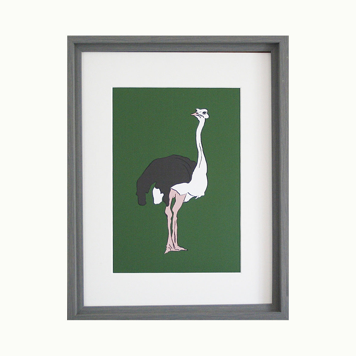 Ostrich Giclee Print