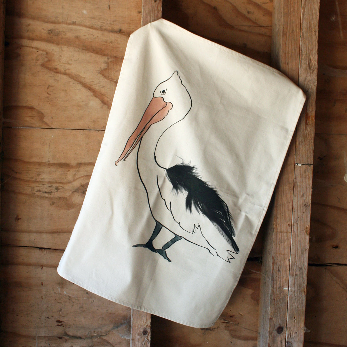 Pelican Tea Towel