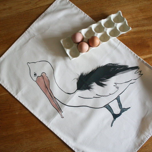 Pelican Tea Towel from Cluck Cluck