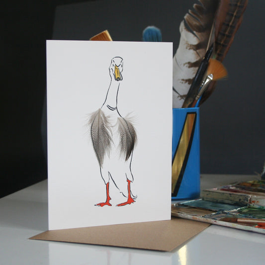 Runner Duck Card