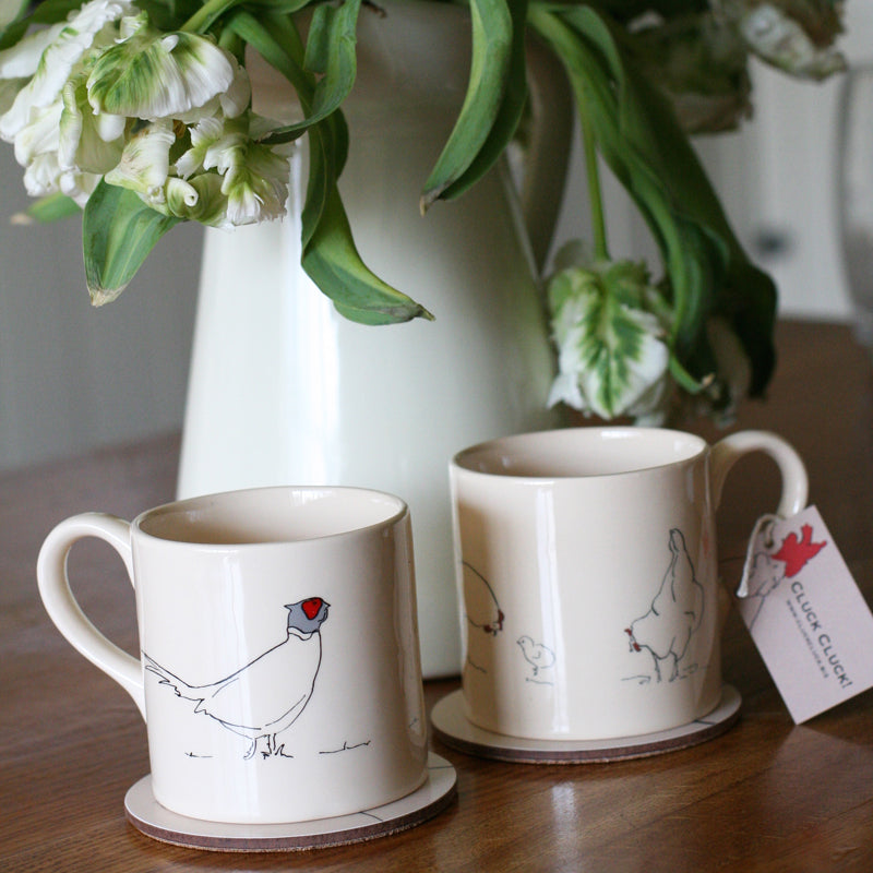 Pheasant mug from Cluck Cluck!