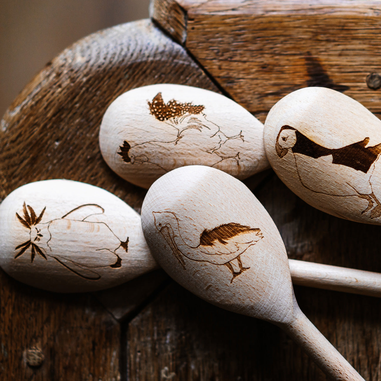 Runner Duck Wooden Spoon